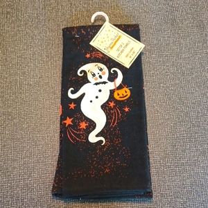 Johanna Parker Halloween vintage ghost kitchen towels